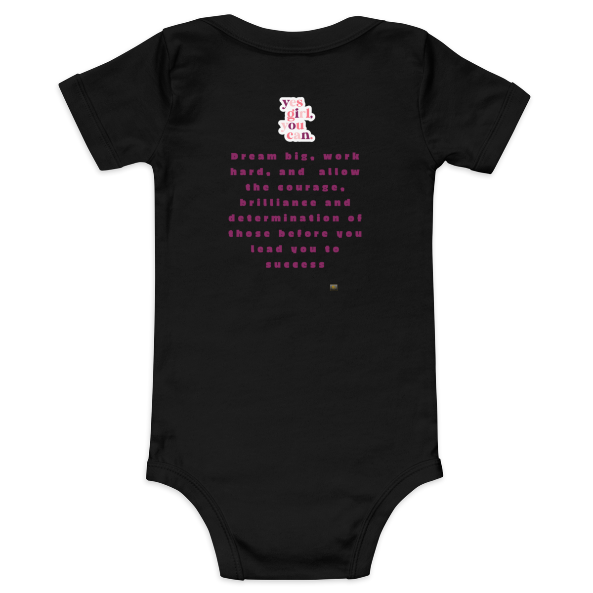 Proud Future HBCU Graduate Short Sleeve Onesie Tee for Girls