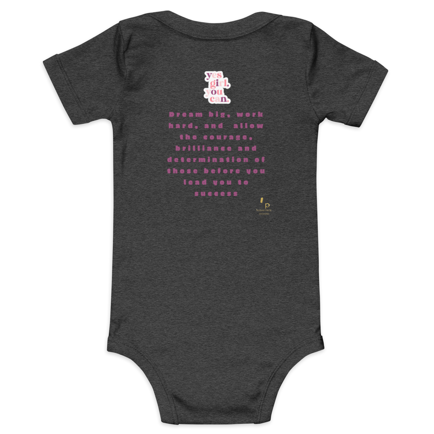 Proud Future HBCU Graduate Short Sleeve Onesie Tee for Girls
