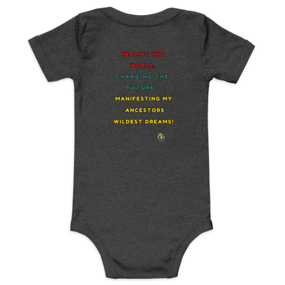 Future Scientist Baby Short Sleeve Onesie for Girls