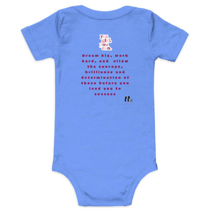 Proud Future HBCU Graduate Short Sleeve Onesie Tee for Girls