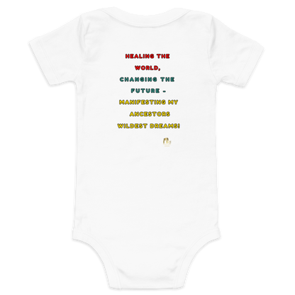 Future Scientist Baby Short Sleeve Onesie for Girls