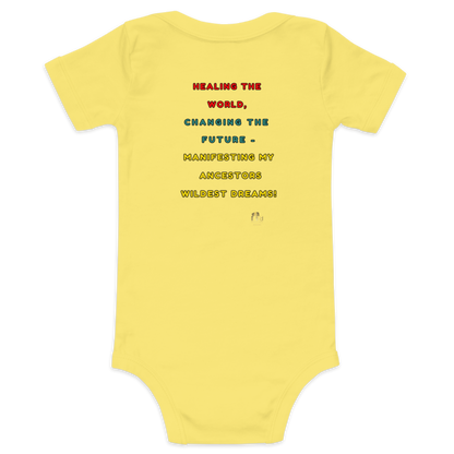 Future Scientist Baby Short Sleeve Onesie for Girls