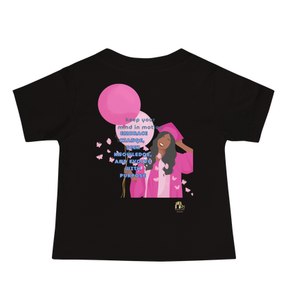 Knowledge Is Power Baby Jersey Tee for Girls