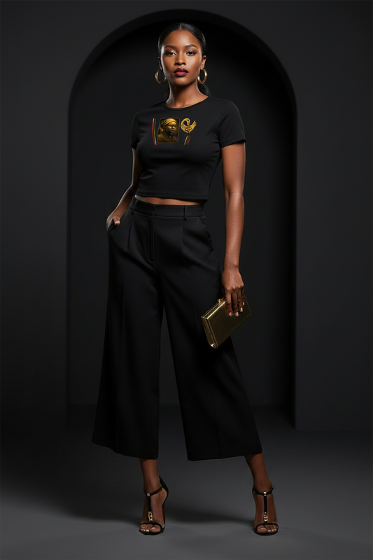 Harriett Ankh Crop Top