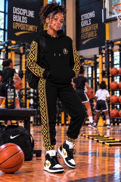 Trailblazers Unisex Hoodie in Black