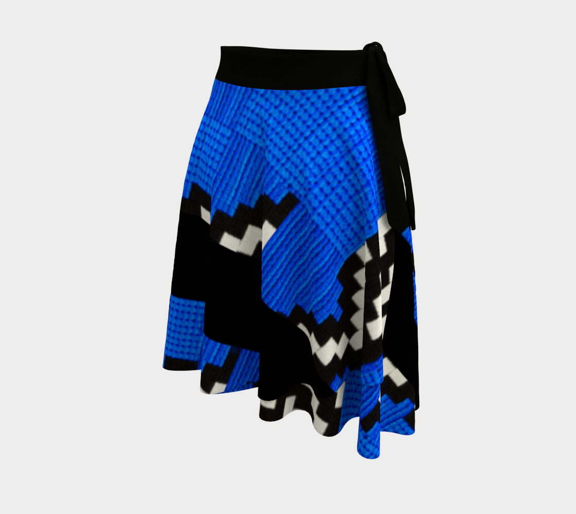 Royal Kente Inspired Wrap Skirt