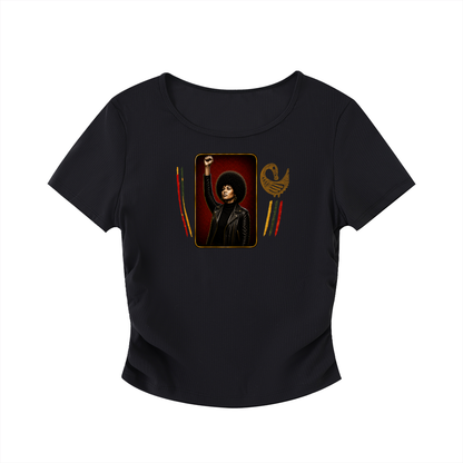 Angela Sankofa Crop Top