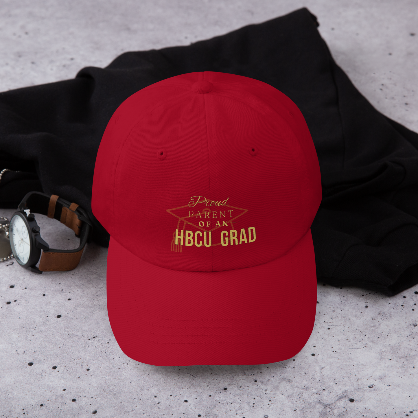 Proud Parent HBCU Grad Unisex Cap