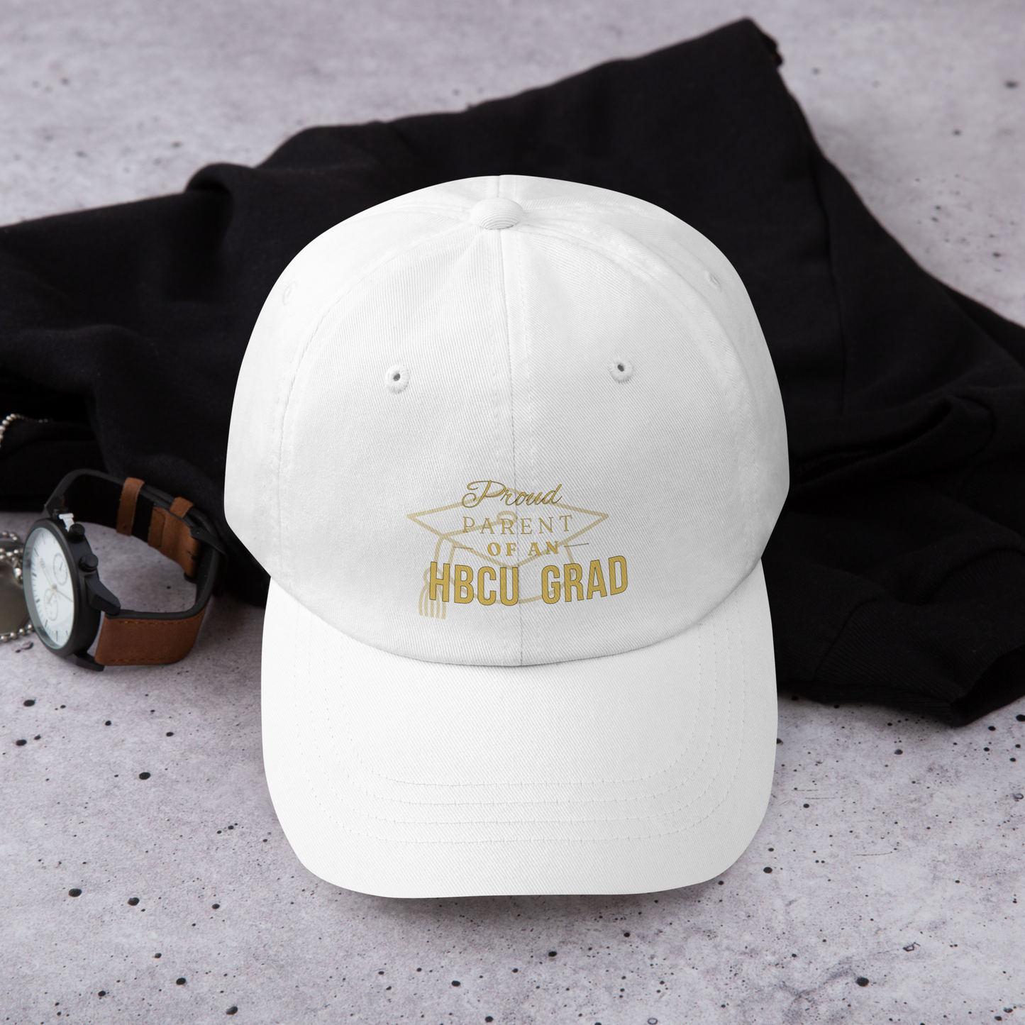 Proud Parent HBCU Grad Unisex Cap