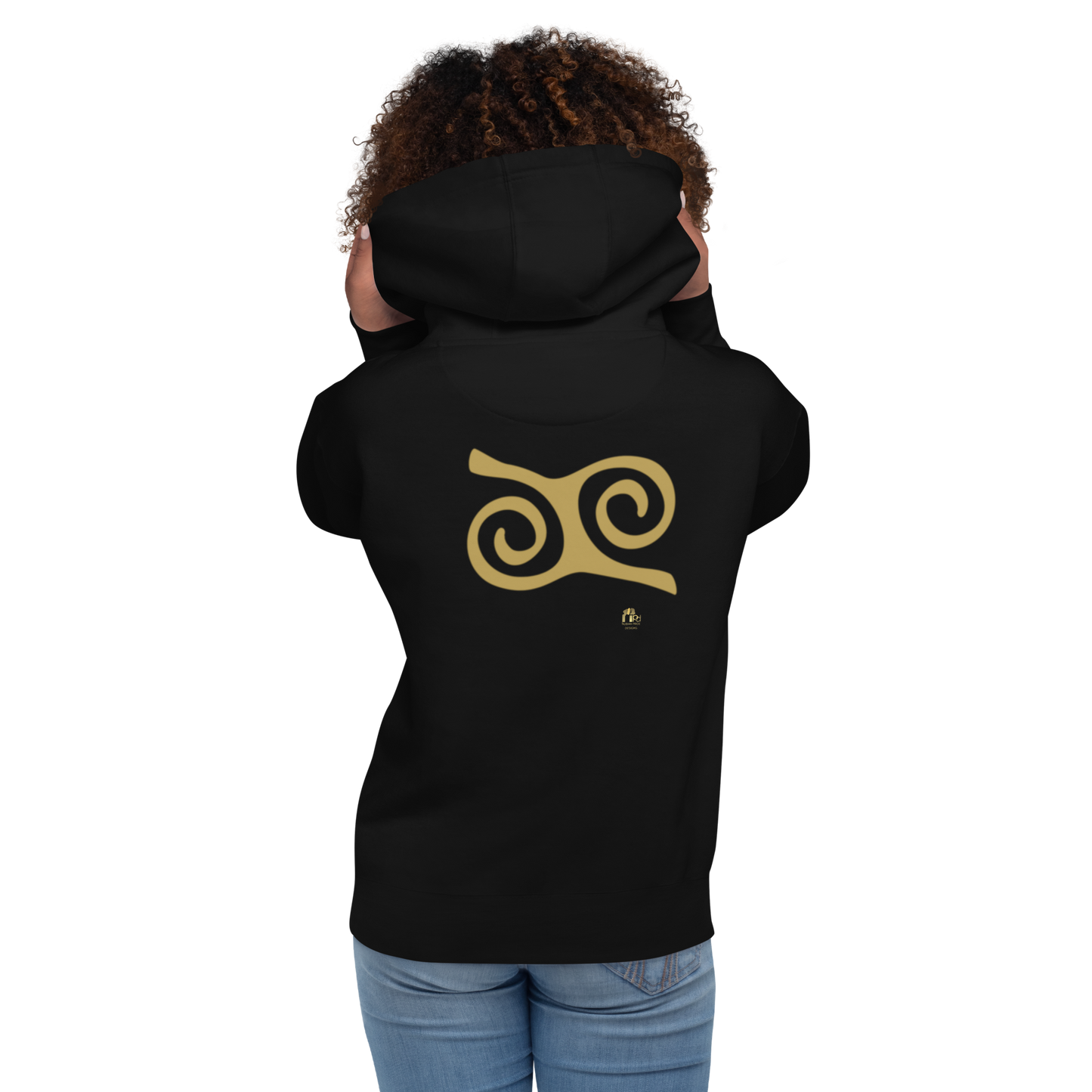 Pan-African Kwatakye Atiko Logo Classic Unisex Hoodie