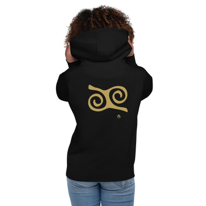 Pan-African Kwatakye Atiko Logo Classic Unisex Hoodie