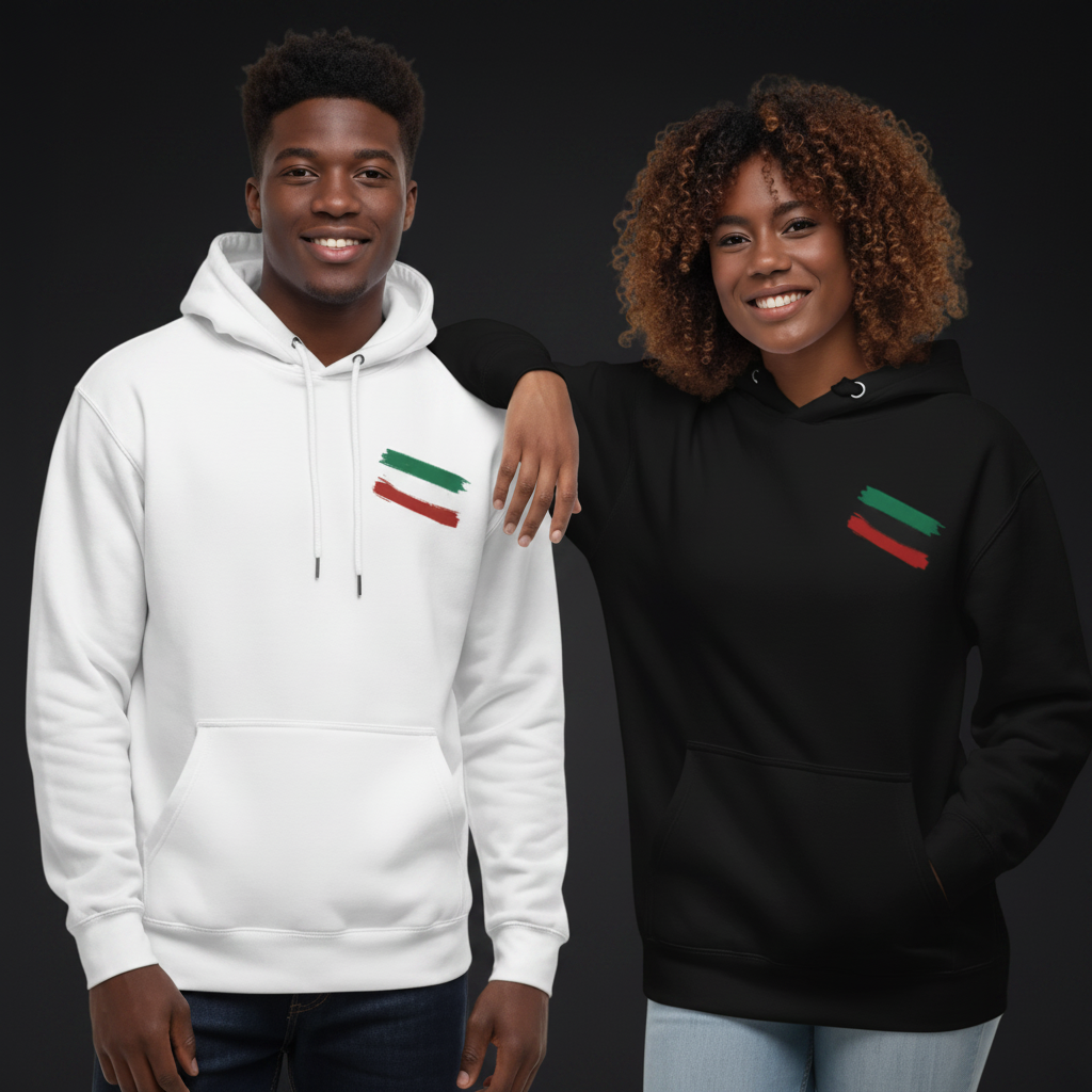 Pan-African Kwatakye Atiko Logo Classic Unisex Hoodie
