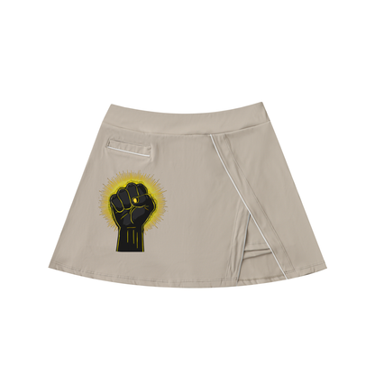 Power Fist A-Line Skirt