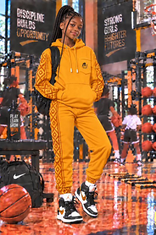 Trailblazers Unisex Hoodie in Orange