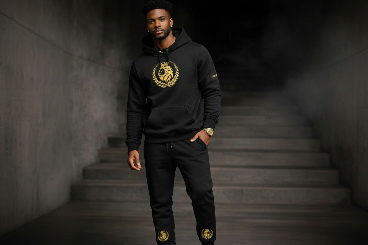 Lion of Judah Crest Hoodie for Men