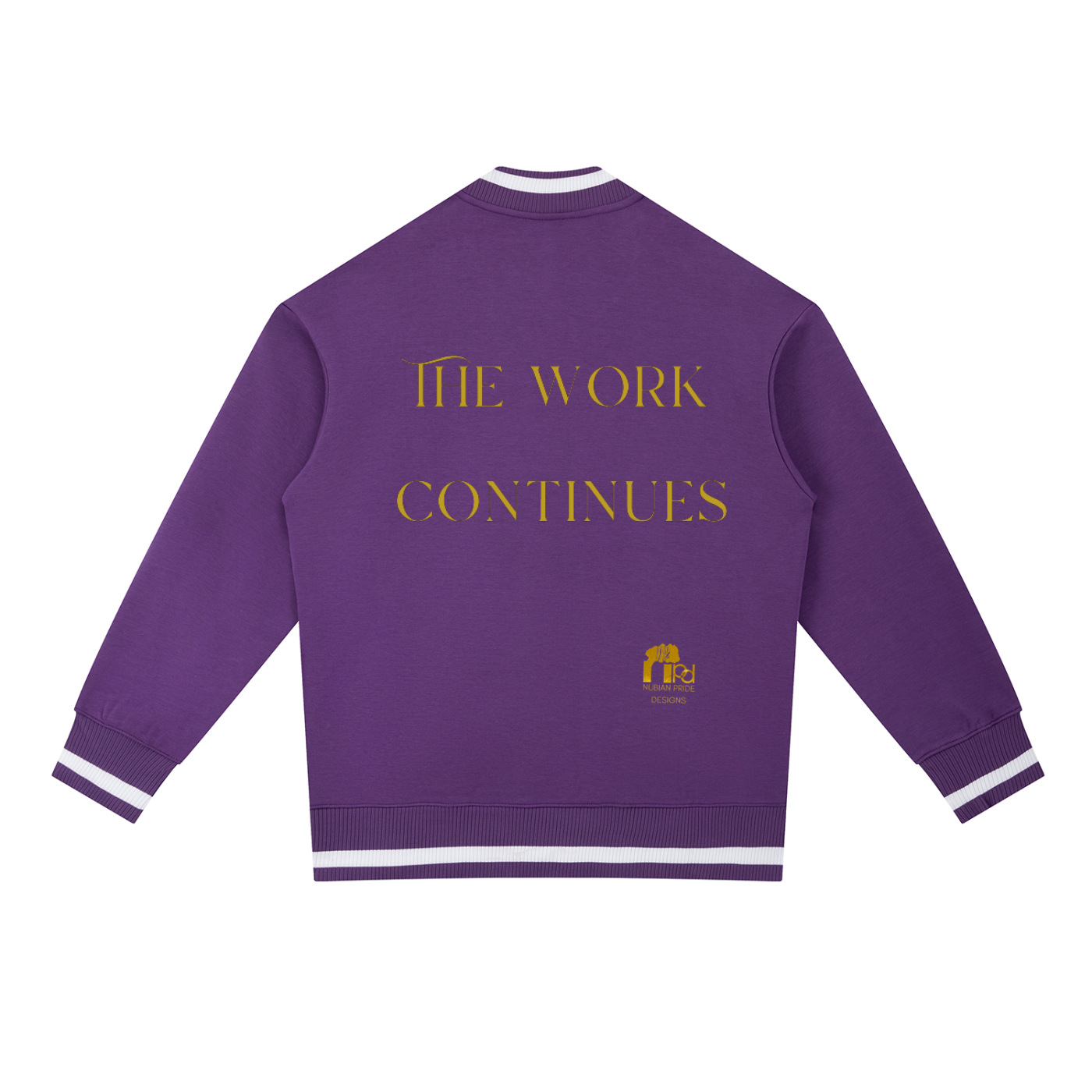 Icons of Heritage™ Contrast Piping Zip Unisex Bomber Jacket