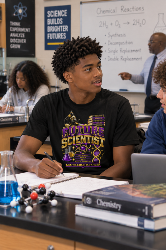 Future Scientist Tee for Youth Boys