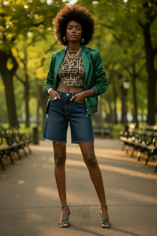 Editorial — Flat Grounded Stance Strappy Heels