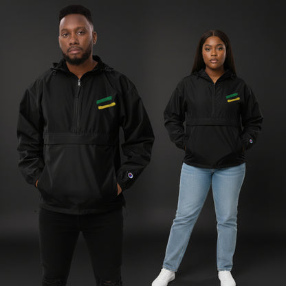 Jamaican Vibes Champion Packable Unisex Jacket