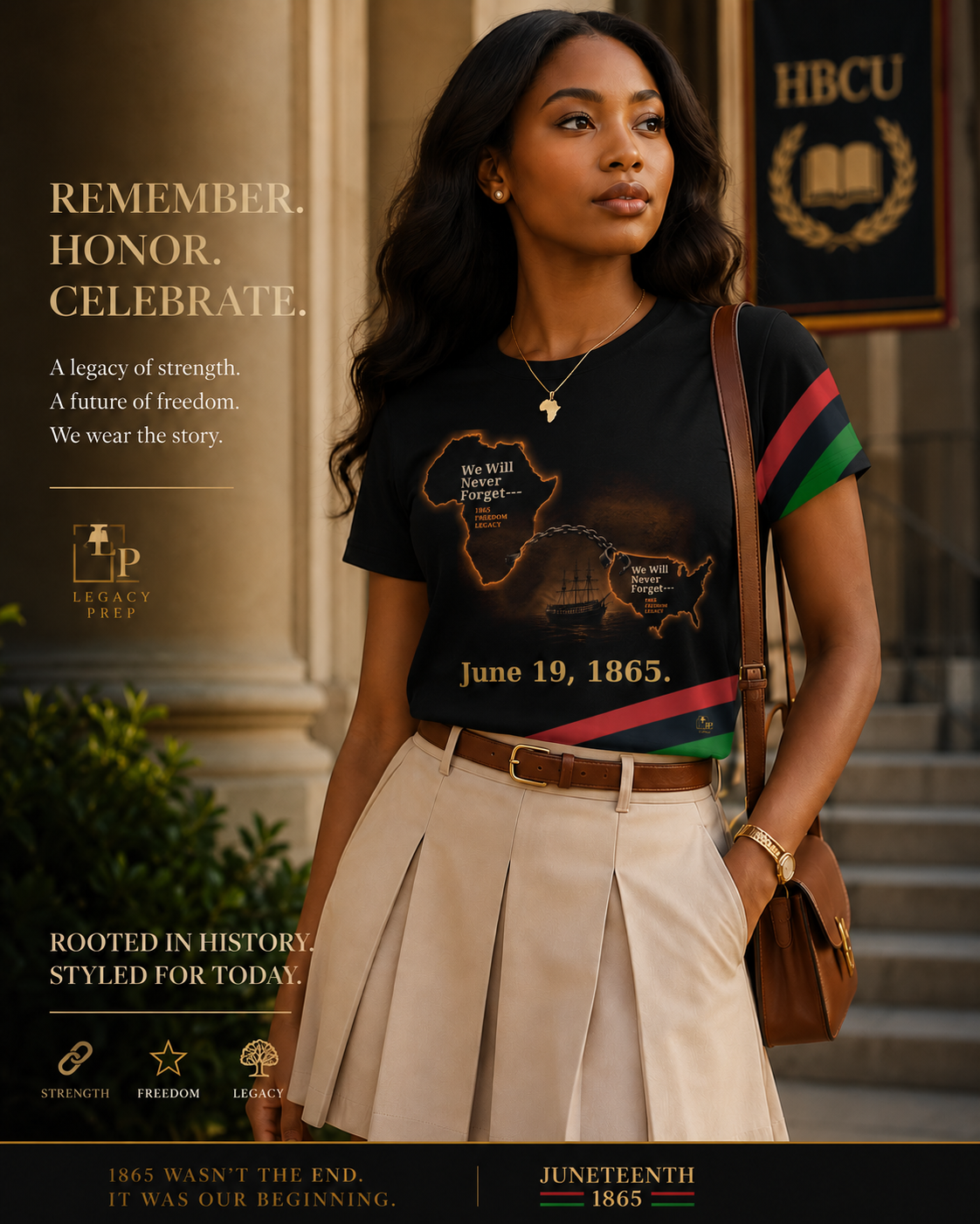 Broken Chain – Juneteenth Women's Graphic Tee