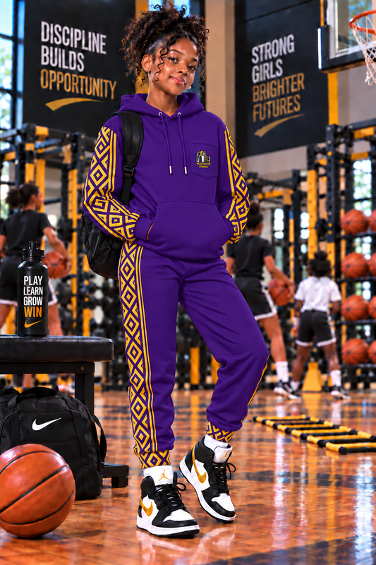 Trailblazers Unisex Hoodie in Purple