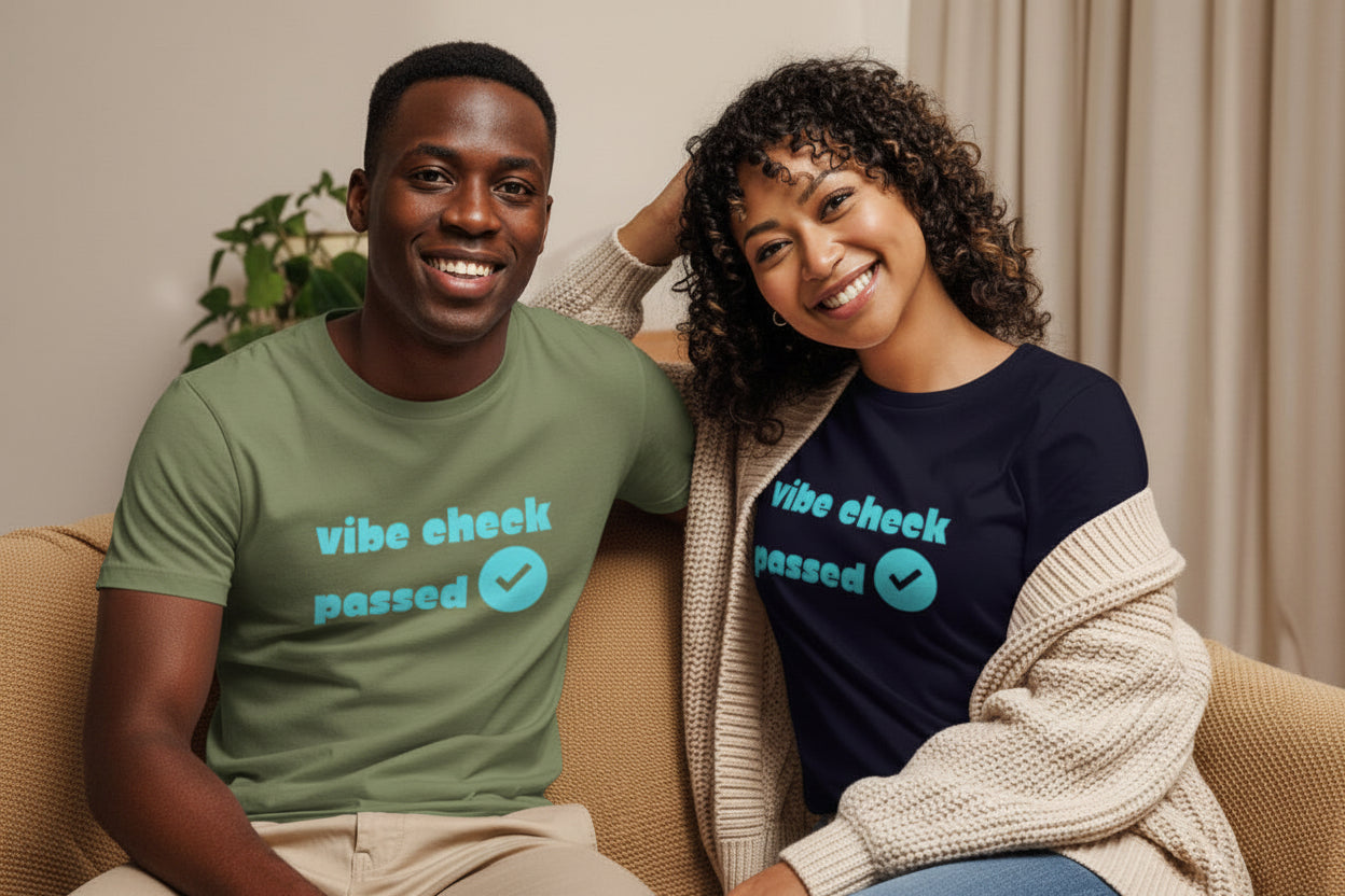 Check The Vibe Unisex Relaxed T-Shirt