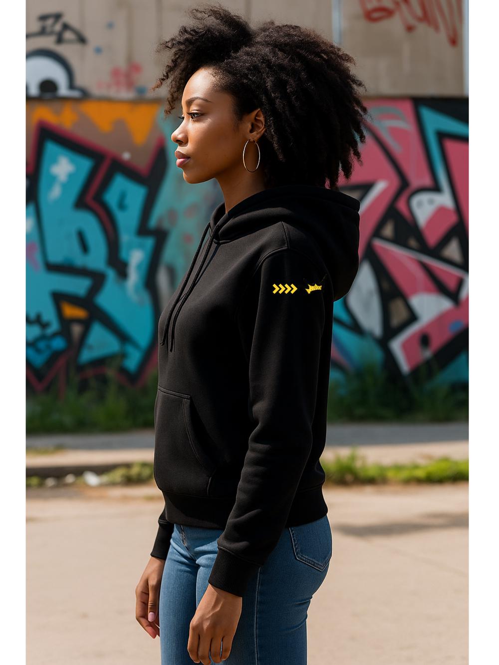 Africa on Gold Unisex Hoodie