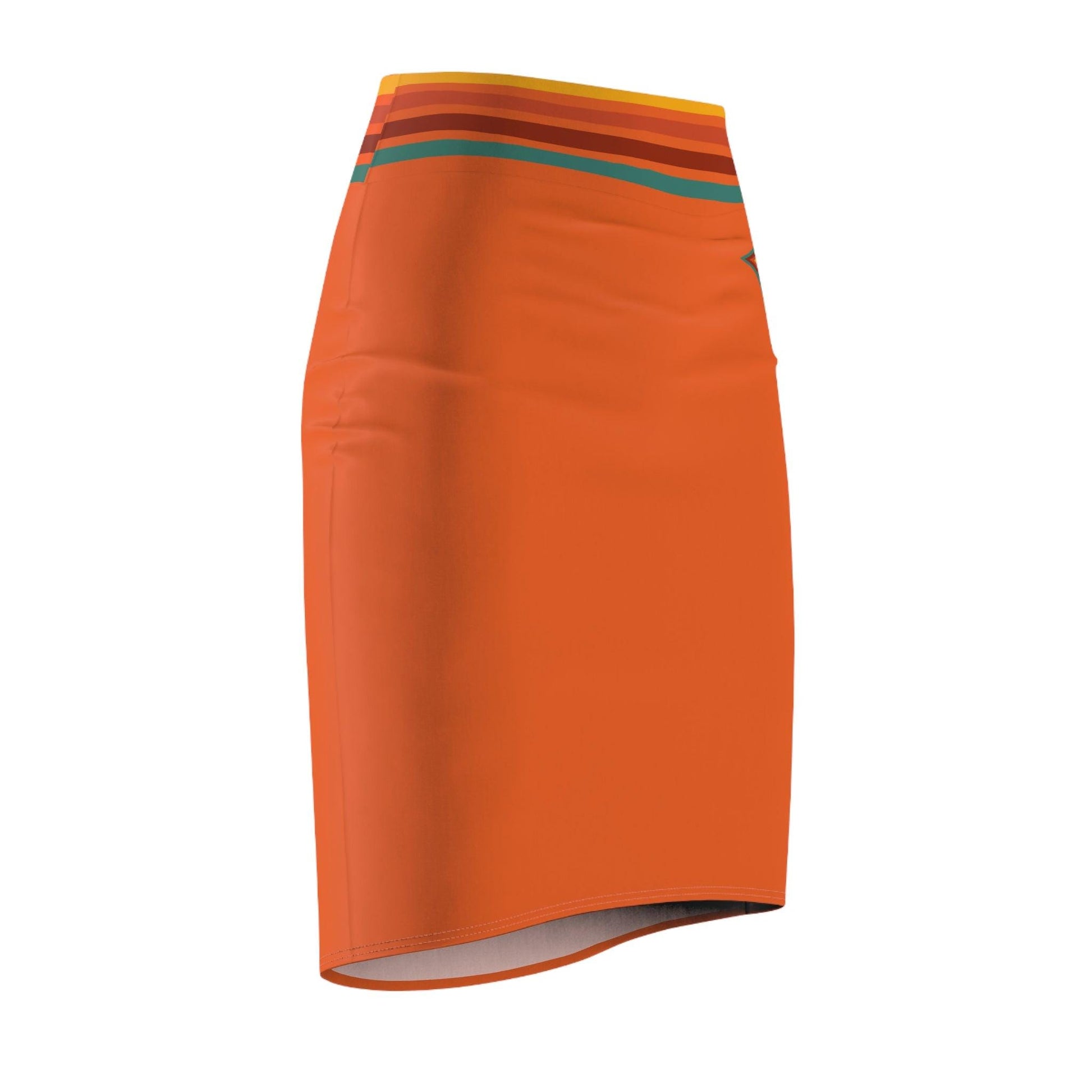 Coordinating "Accountability" Pencil Skirt (Tangerine Twist)