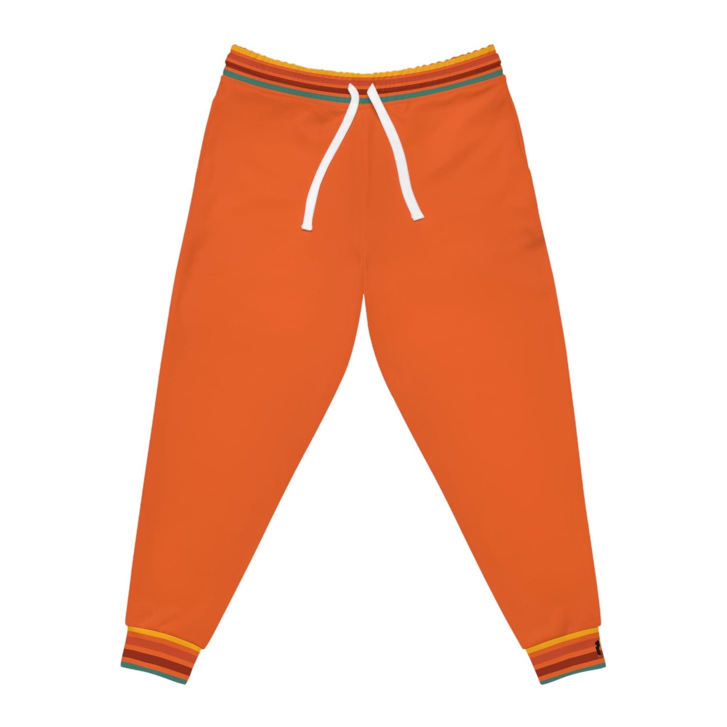 Coordinating "Accountability" Joggers – Bold Style With a Purpose (Tangerine Twist)
