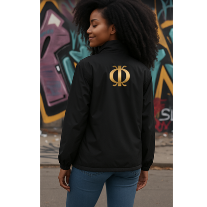 Pan-African Embroidered Champion Packable Unisex Jacket