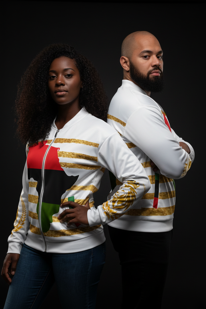 Royal Roots Pan-African Unisex Bomber Jacket