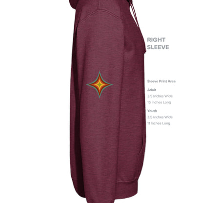 Heather Sport Dark Maroon - SLEEVE_RIGHT
