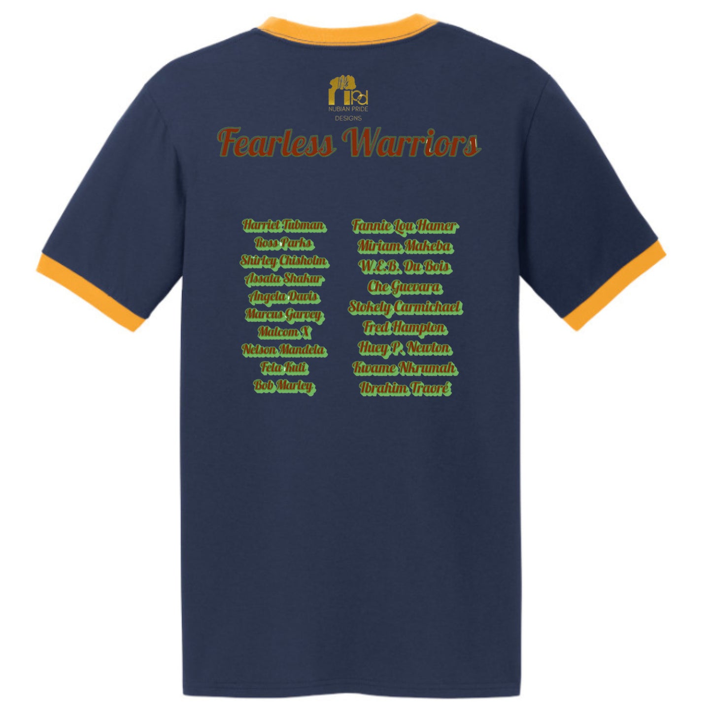 Navy/Gold - BACK