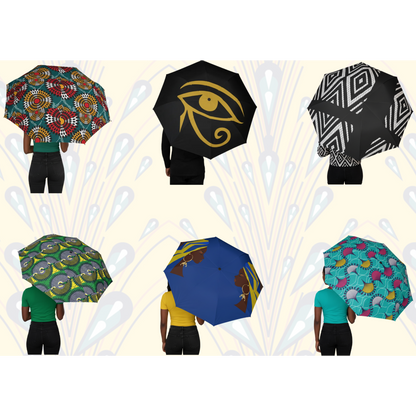 Nubian Pride Design Umbrellas