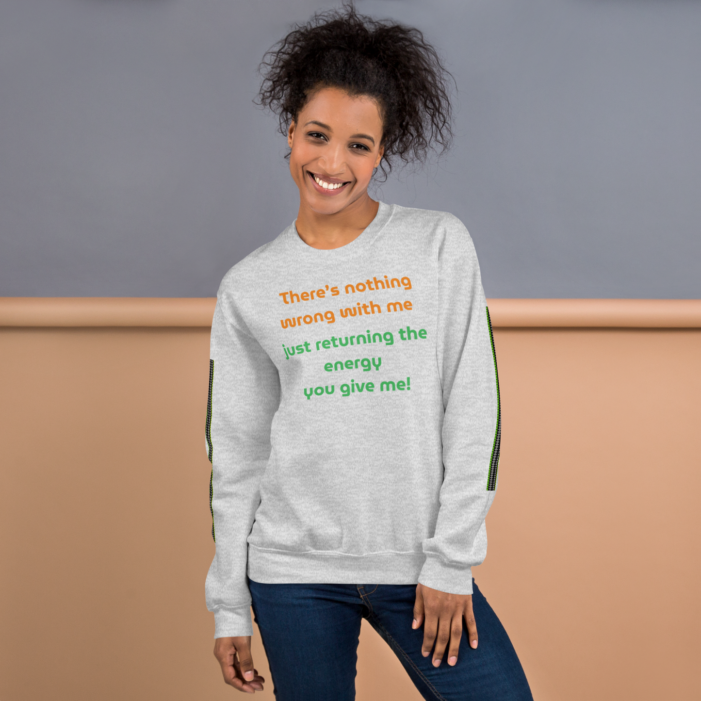 Matching Energy Unisex Crewneck Sweatshirt