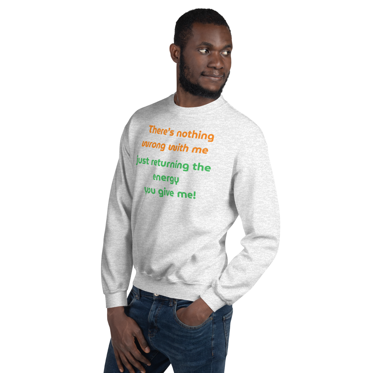 Matching Energy Unisex Crewneck Sweatshirt