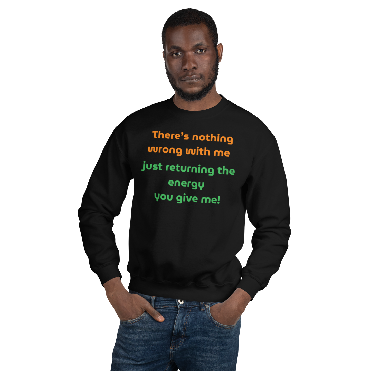 Matching Energy Unisex Crewneck Sweatshirt