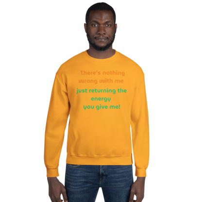 Matching Energy Unisex Crewneck Sweatshirt
