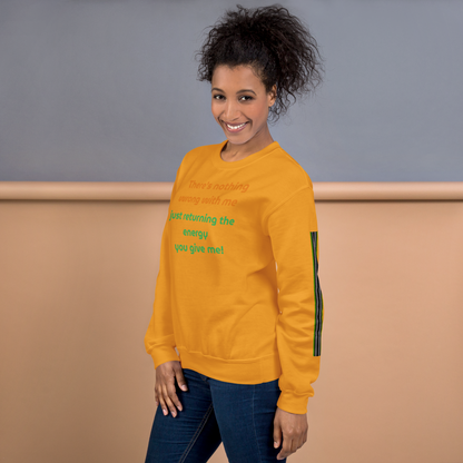 Matching Energy Unisex Crewneck Sweatshirt