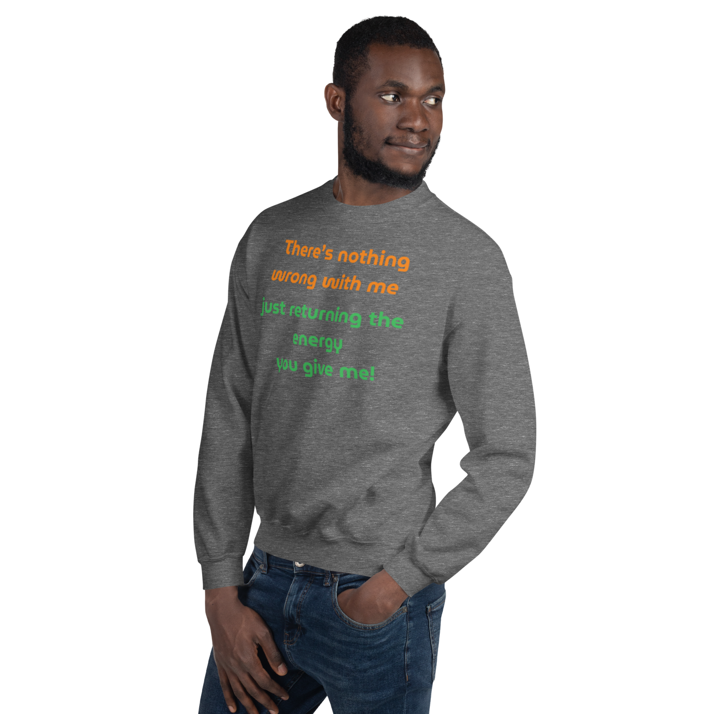 Matching Energy Unisex Crewneck Sweatshirt