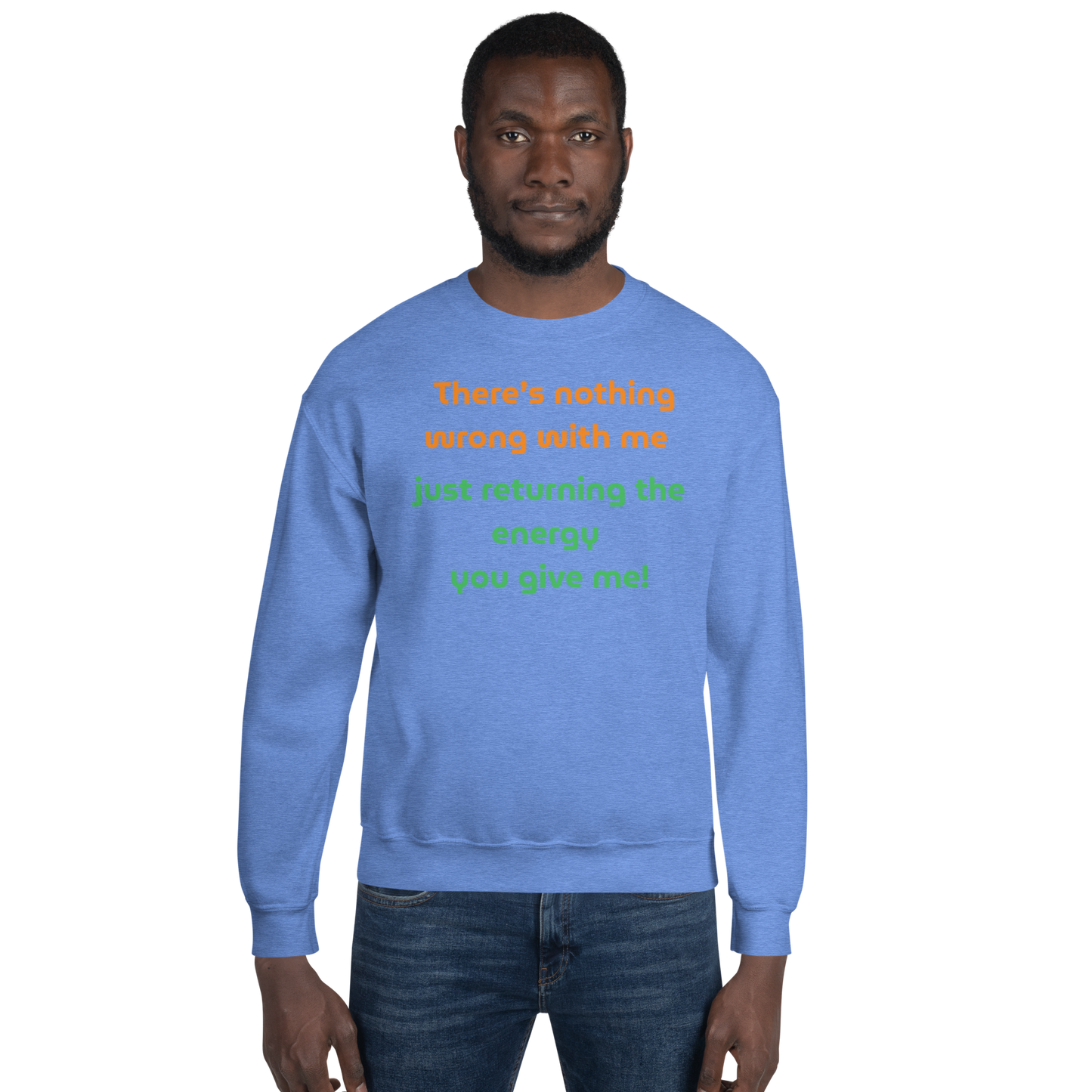 Matching Energy Unisex Crewneck Sweatshirt
