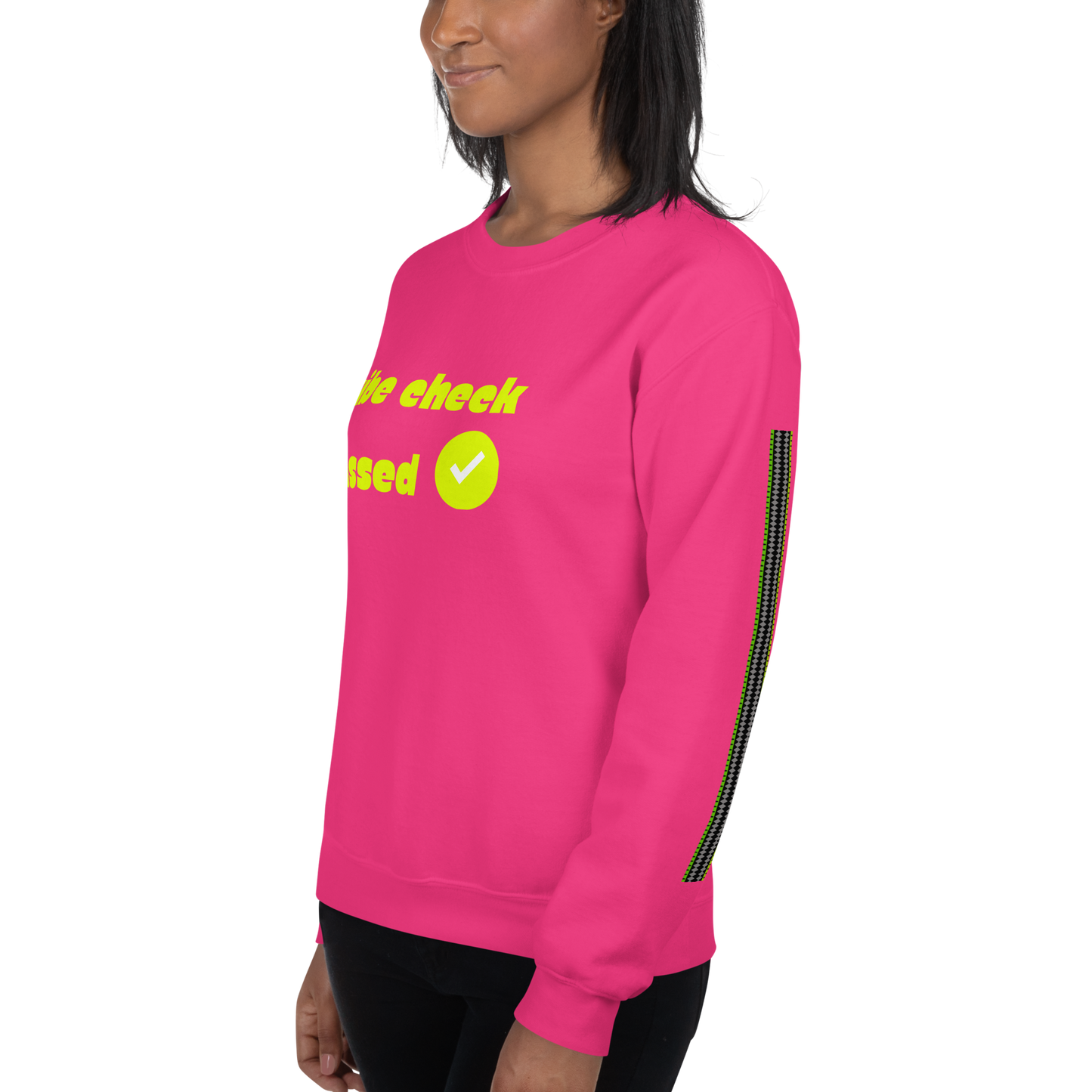 Check the Vibe Sweatshirt – “Vibe Check Passed”