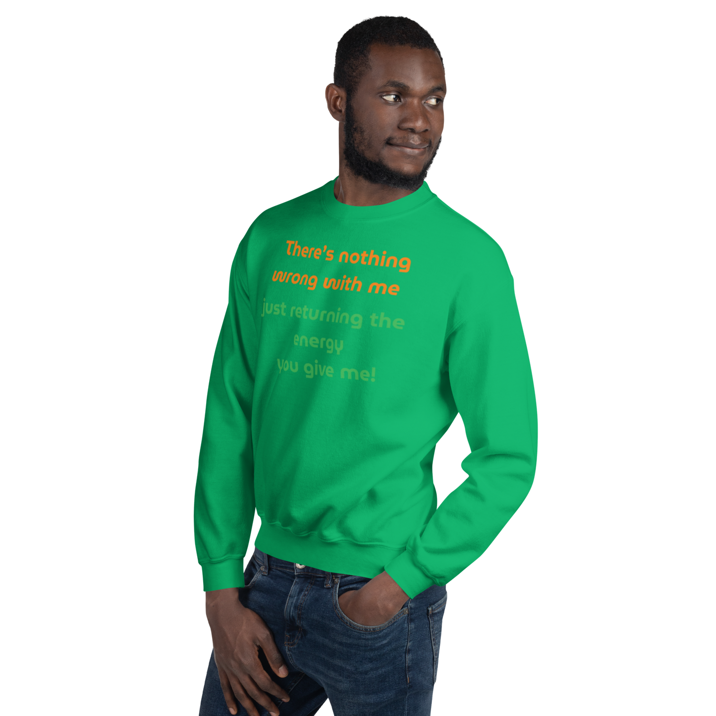 Matching Energy Unisex Crewneck Sweatshirt