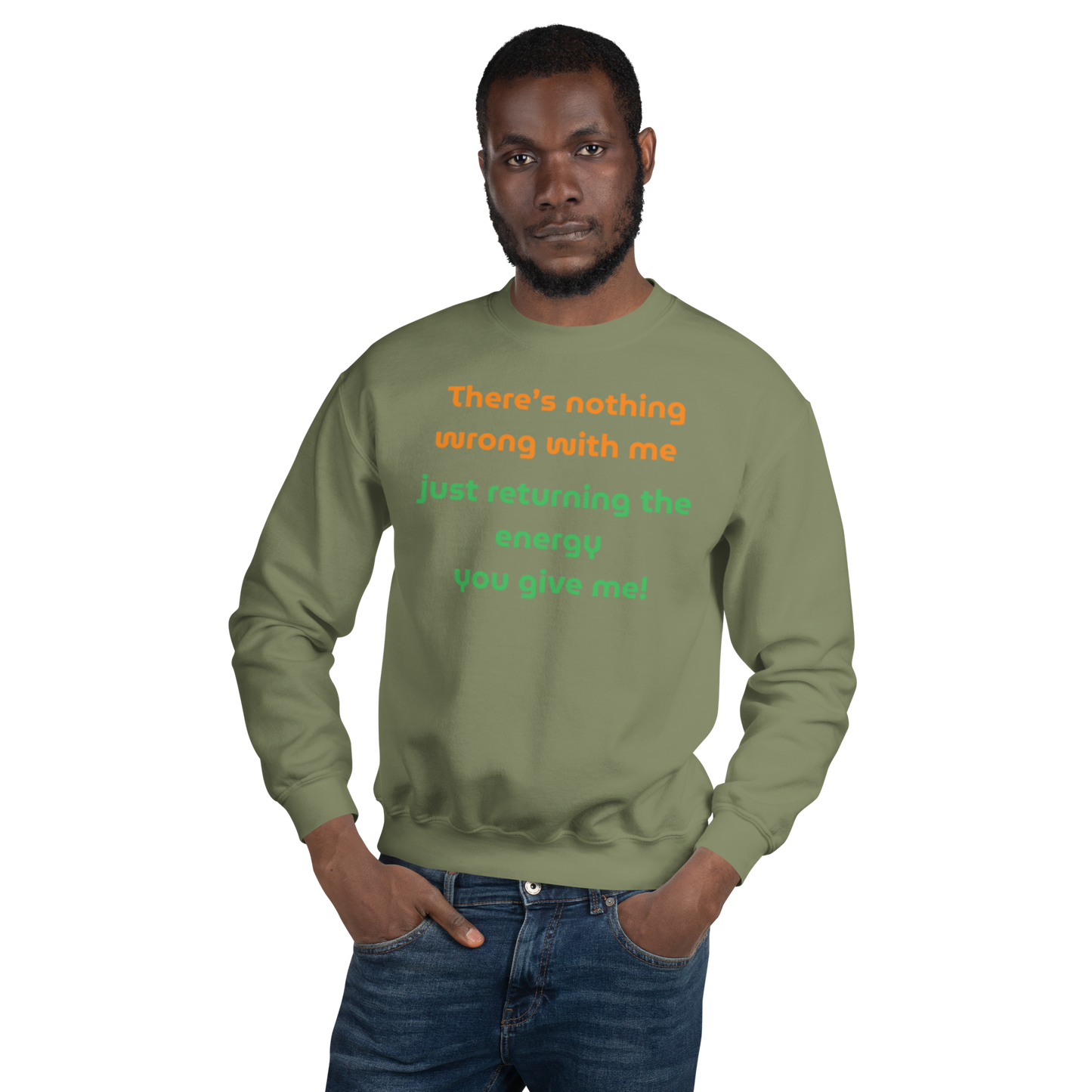 Matching Energy Unisex Crewneck Sweatshirt