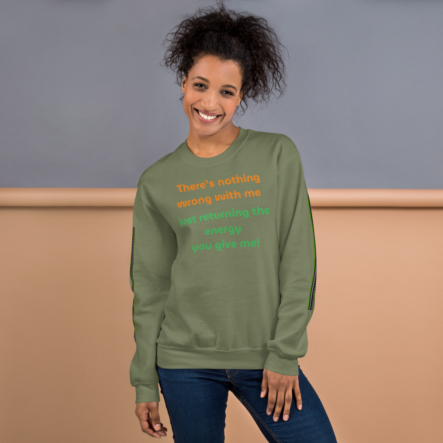 Matching Energy Unisex Crewneck Sweatshirt