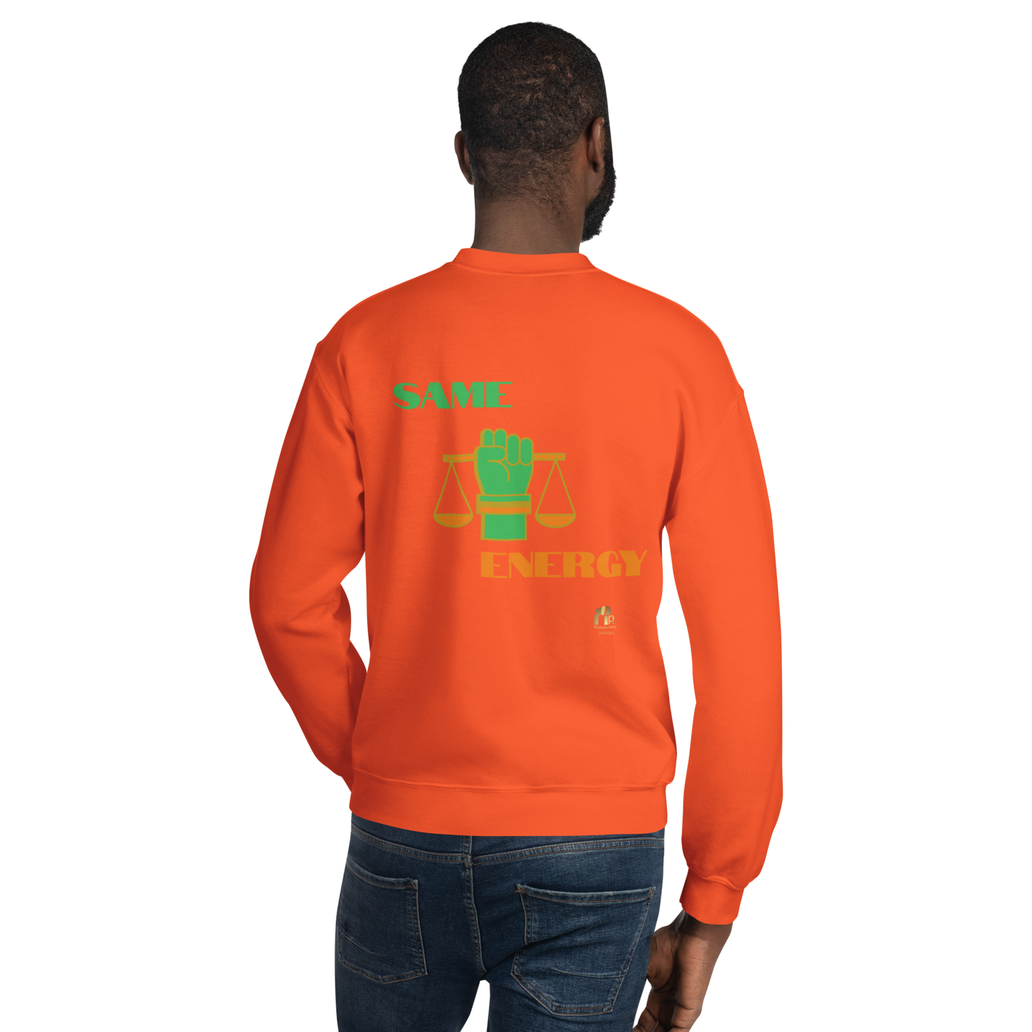 Matching Energy Unisex Crewneck Sweatshirt