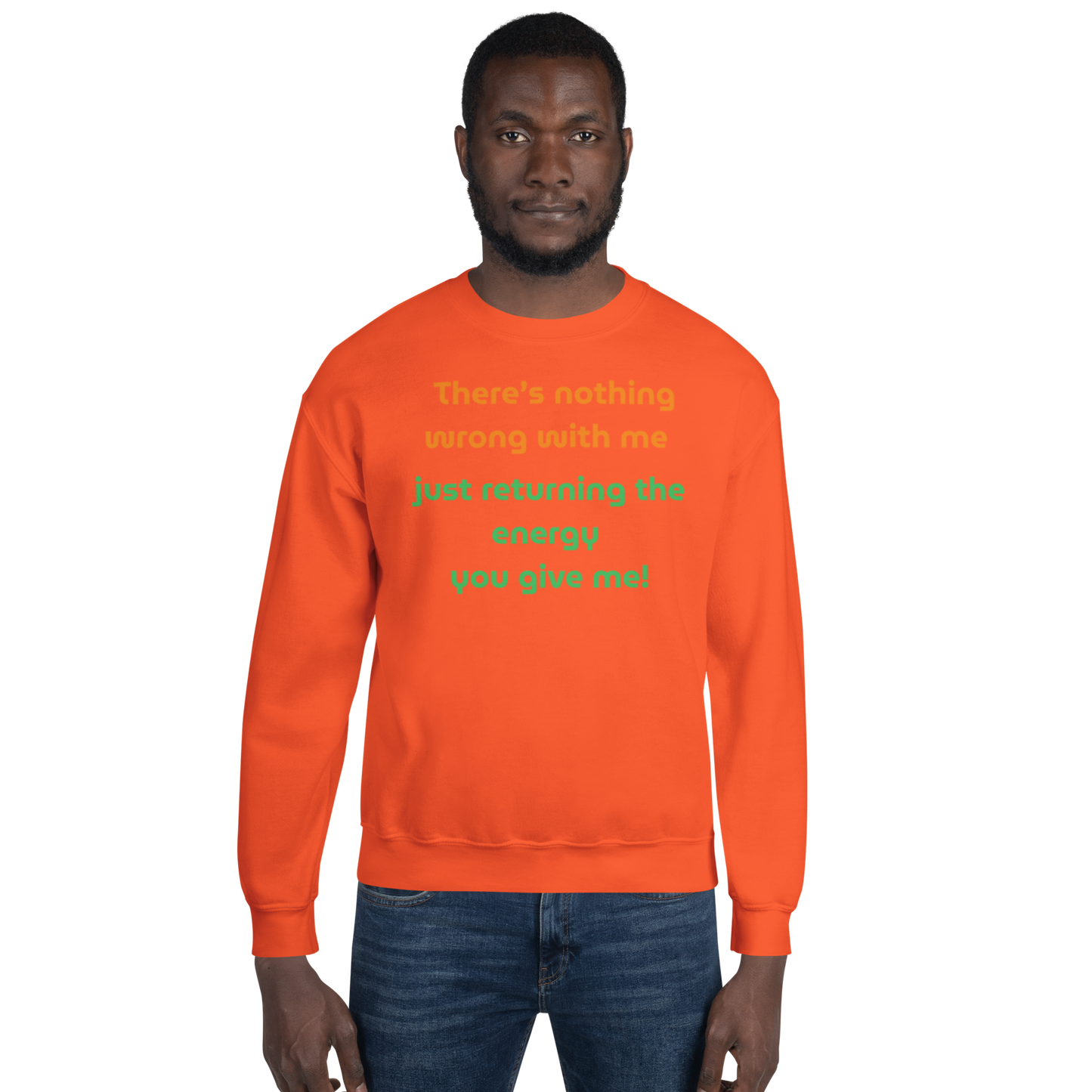 Matching Energy Unisex Crewneck Sweatshirt
