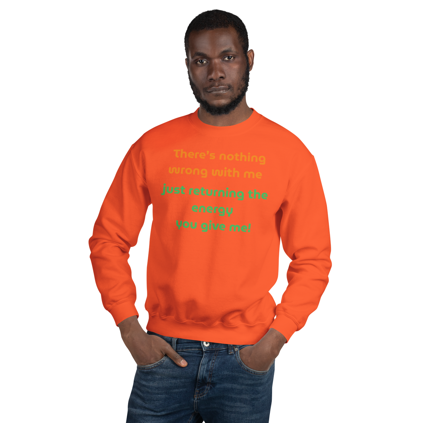 Matching Energy Unisex Crewneck Sweatshirt