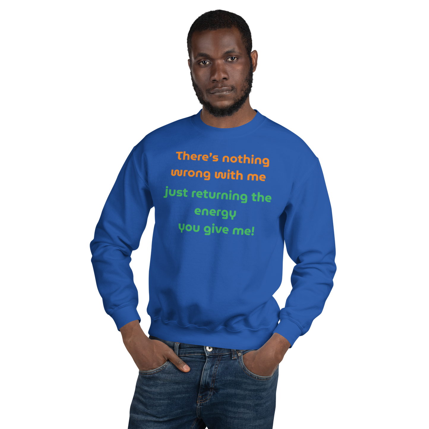 Matching Energy Unisex Crewneck Sweatshirt