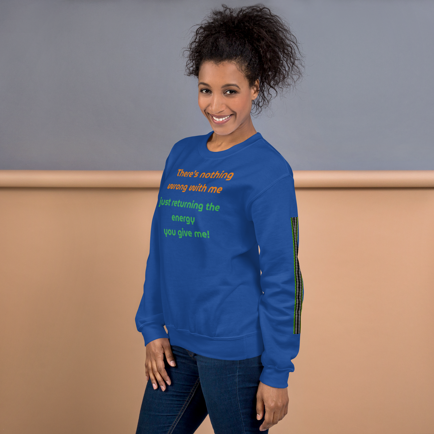 Matching Energy Unisex Crewneck Sweatshirt